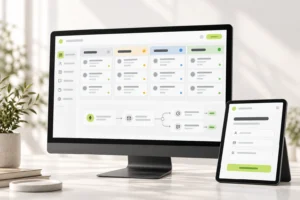 لوحة فرص المبيعات ومسار متابعة العملاء والأتمتة — رؤيا تك